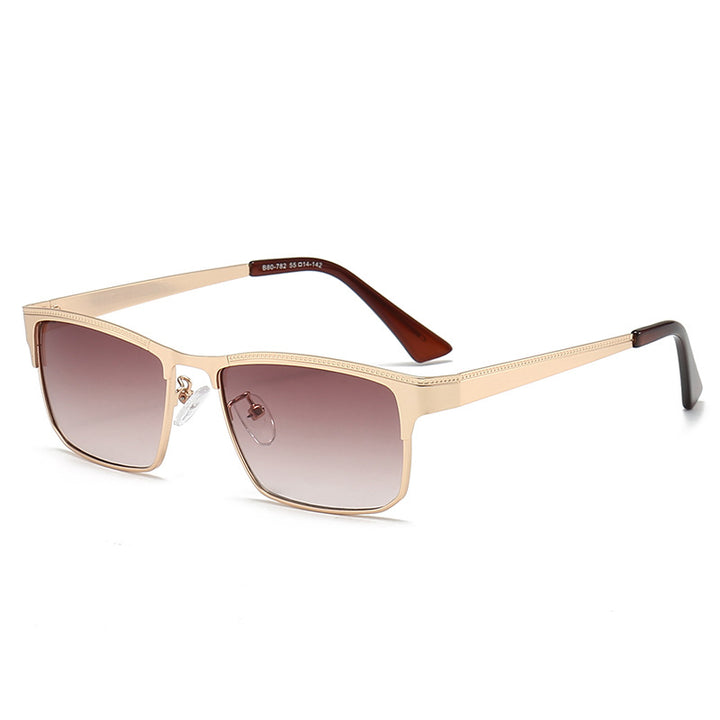 Dame kvadratisk solbrille med en stilig ramme og optimal UV-beskyttelse Skanto