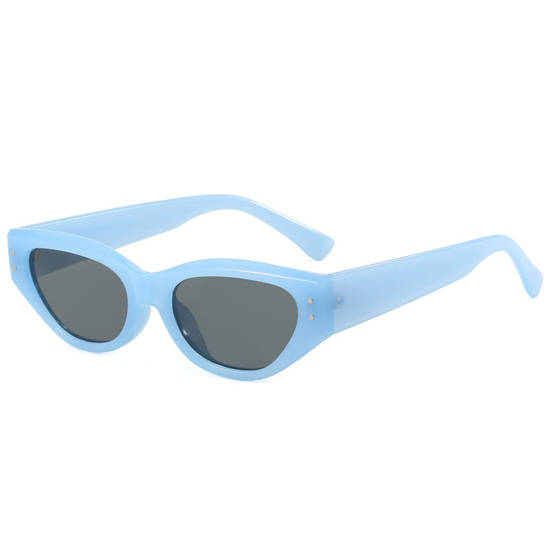 Dame moteriktig solbrille i trendy Cat-Eye stil Skanto