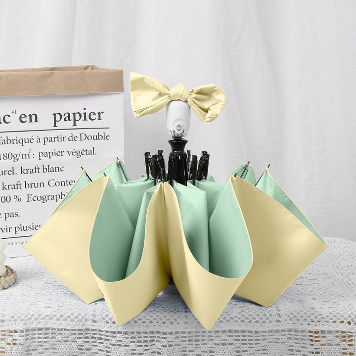 Dame sammenleggbart paraply med innovativt design Skanto