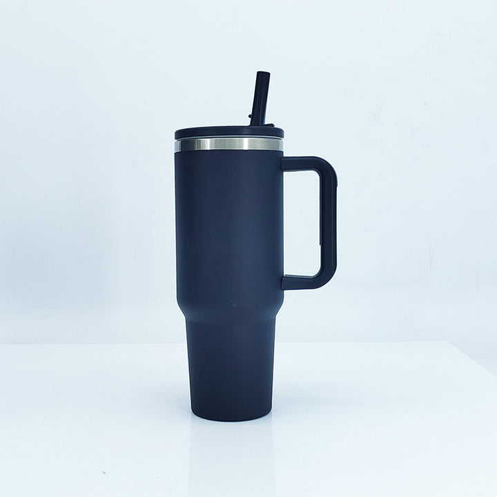 Dame Isoleringsbecher med robust håndtak og sugerør Skanto