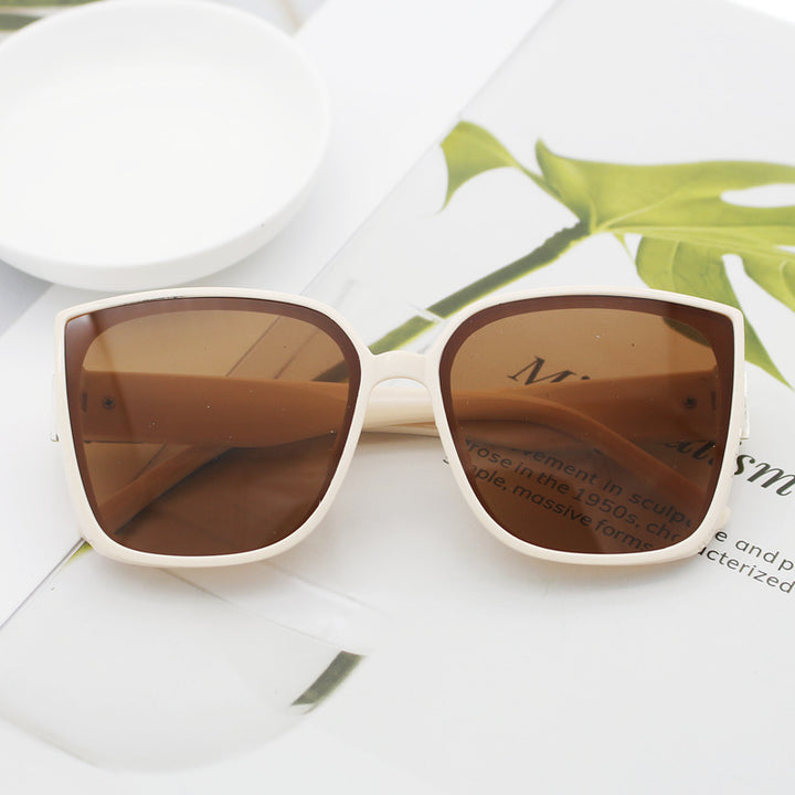 Damer Motemessig Oversized-Quadrat-solbrille Skanto