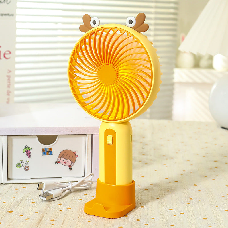 Bærbar Usb Håndvifte med Kreativt Dyredesign Skanto