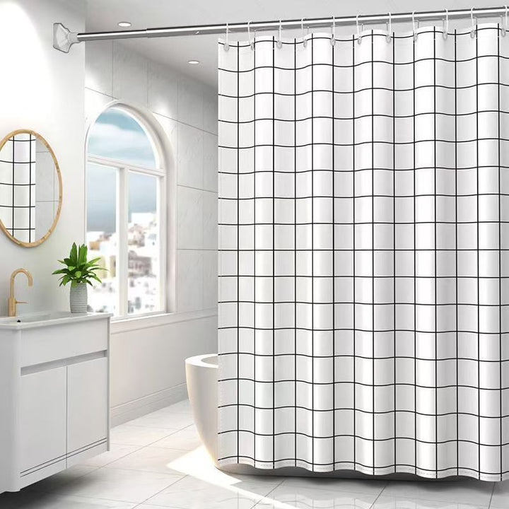 Minimalist Rutete Dusjforheng Skanto