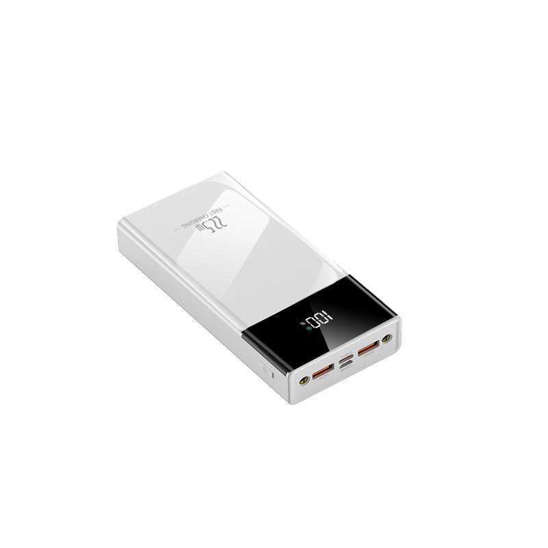 Høyytelses powerbank med digital skjerm Skanto