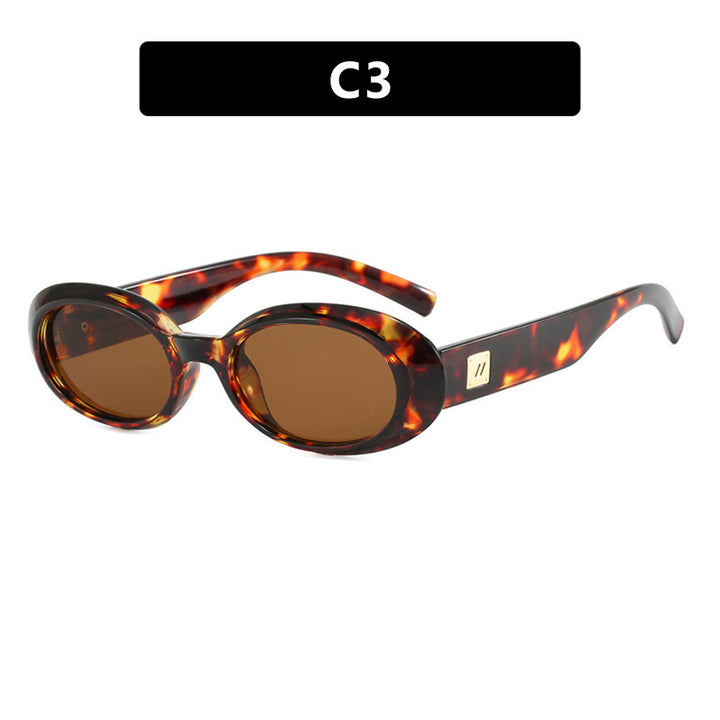 Women's fashionable oversized sunglasses with elegant shape Skanto