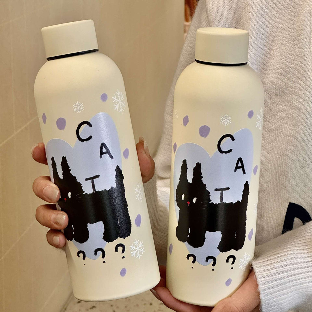 Dame Isoleringsdrikkeflaske med originalt Hello Kitty-design Skanto
