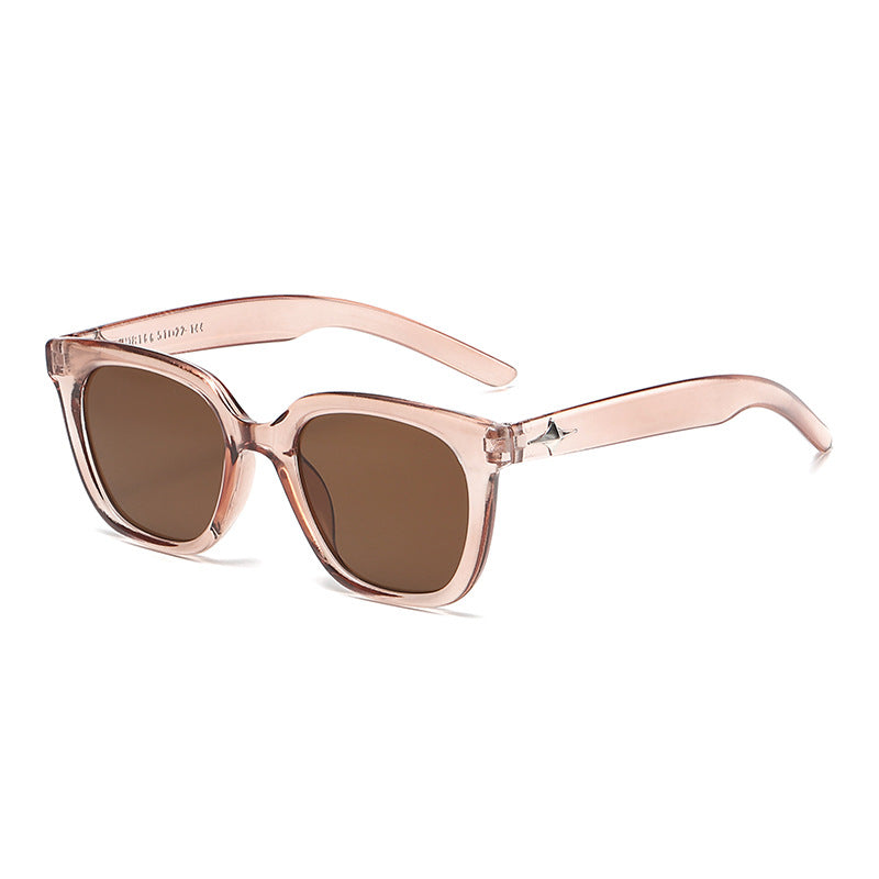 Dame moderne firkantet solbrille med stilfull ramme Skanto