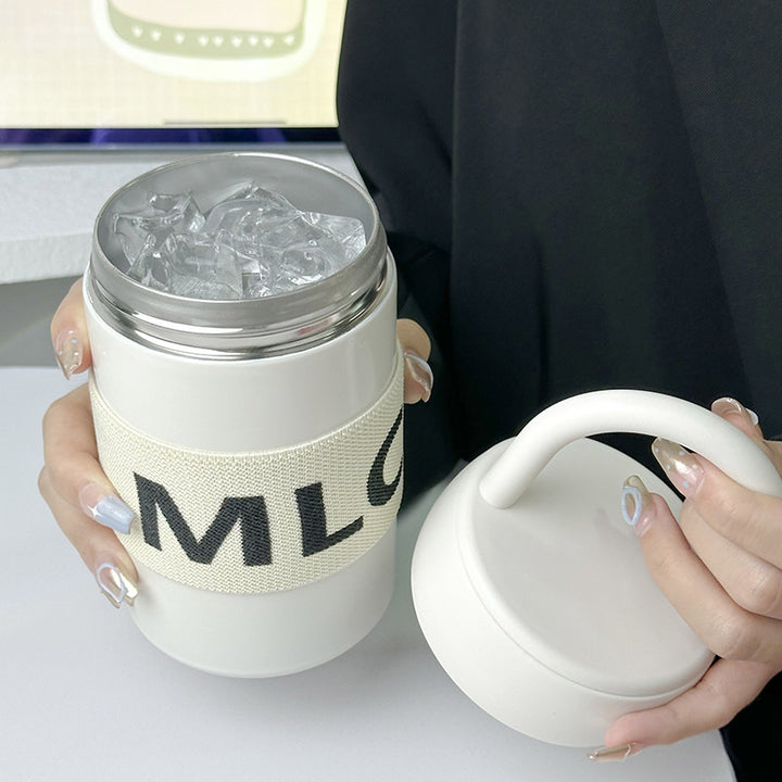 Damen Multifunktionale Thermotasse mit praktischem Tragegriff Skanto