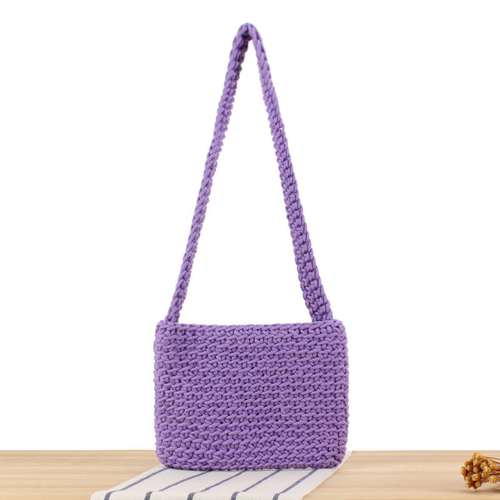 High-quality macrame handbag with stylish shoulder straps Skanto