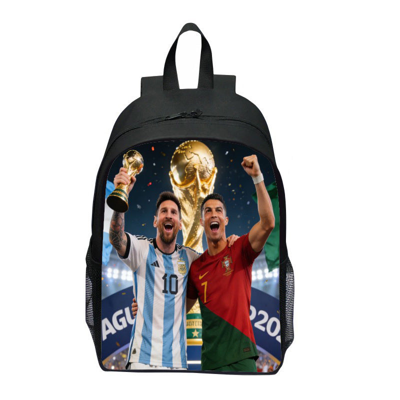 Sporty ryggsekk med Wm-trofé design Skanto