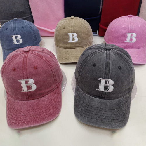 Kvinne Slitt Kato Baseball Caps med Bokstav Broderi Skanto