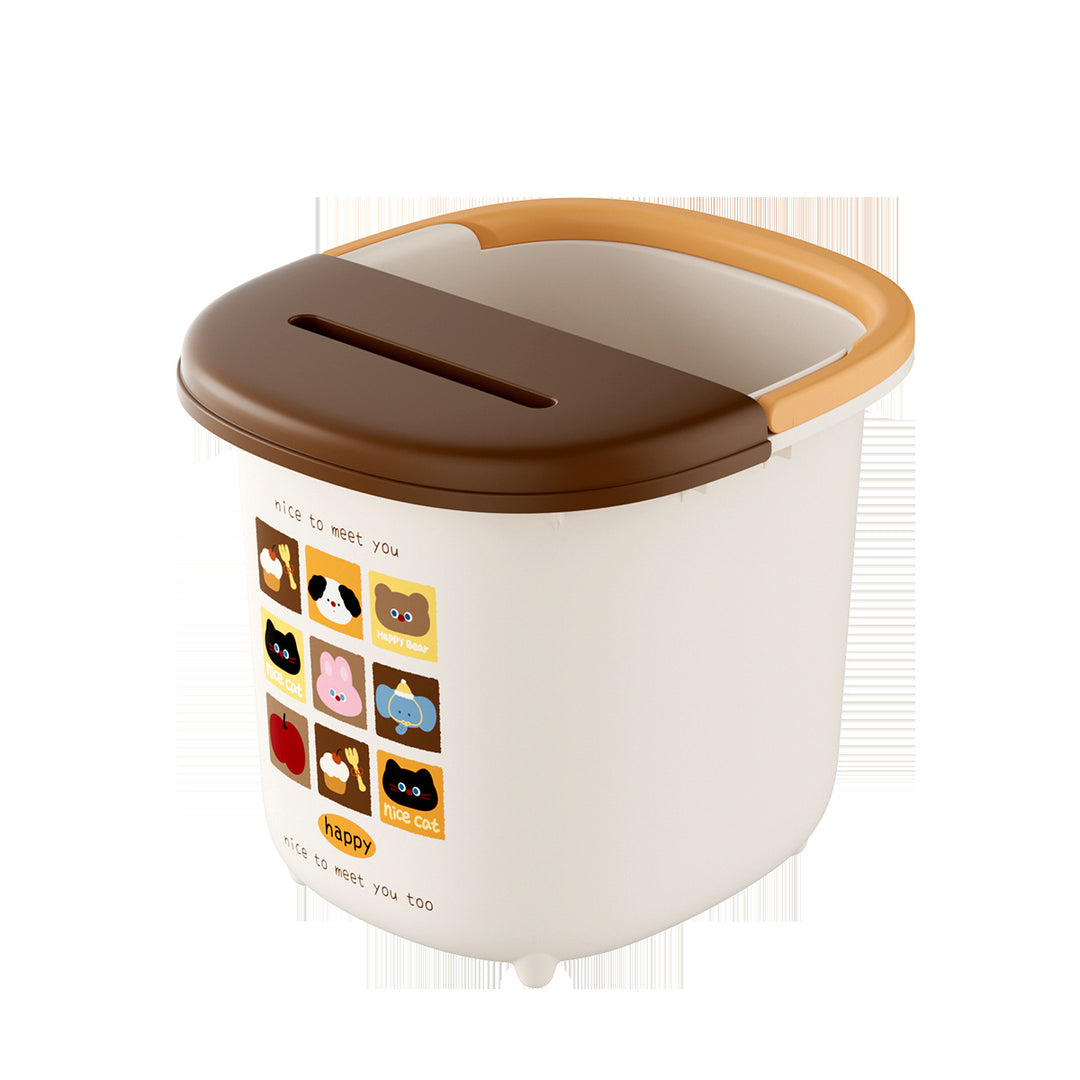 Women's cute and practical storage container with animal motifs Skanto