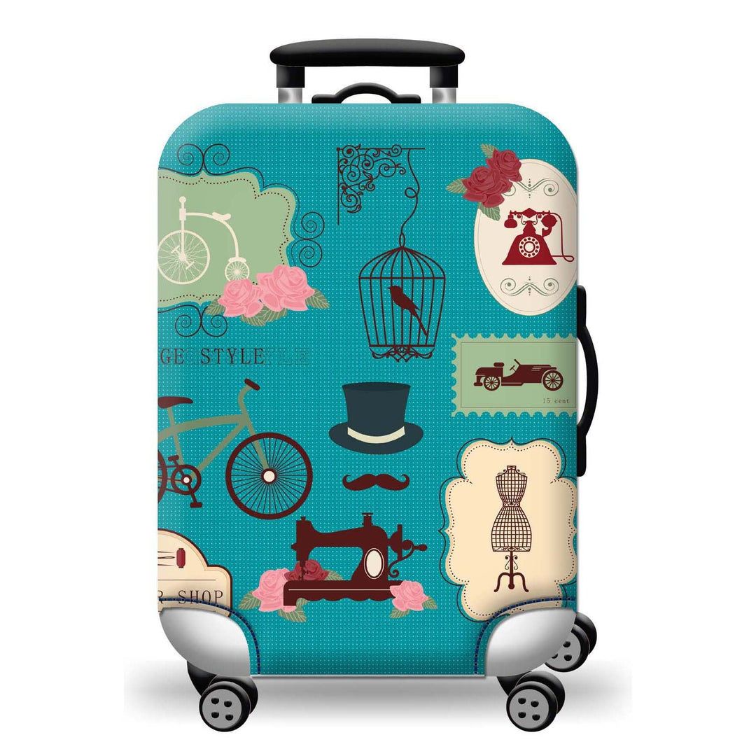 Hard Shell Bagasje med Jord Design Skanto