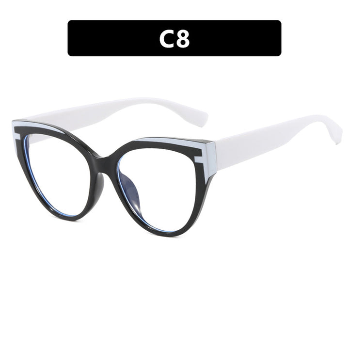 Women's Cat-Eye Sunglasses with Extravagant Frame and UV Protection Skanto