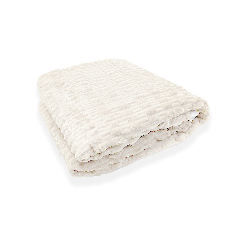 Dame luksuriøs mikrofiber koseteppe Skanto