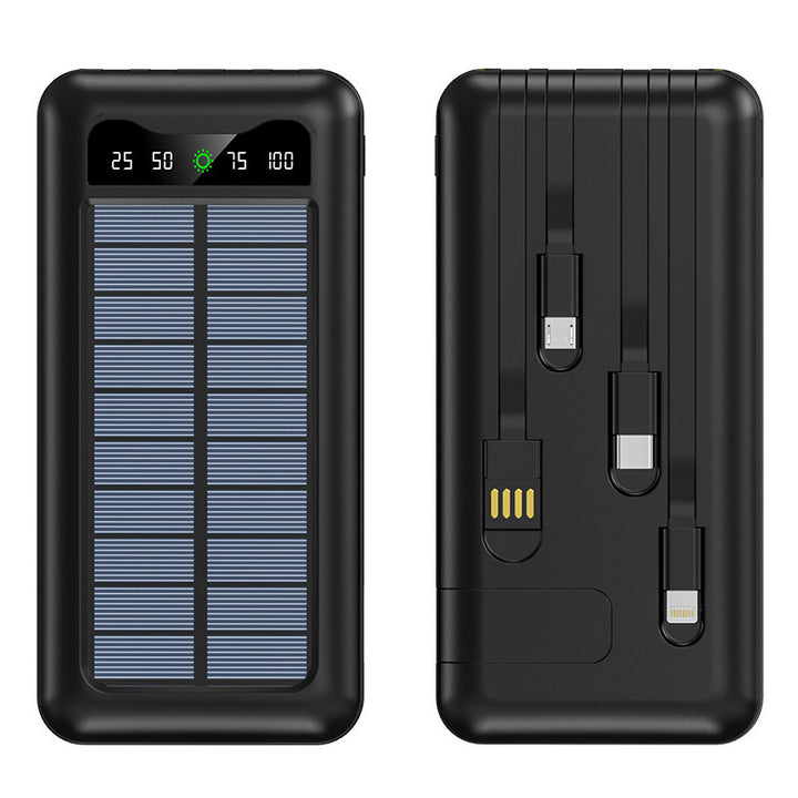 Solar-Powerbank med hurtigladning og robust design Skanto