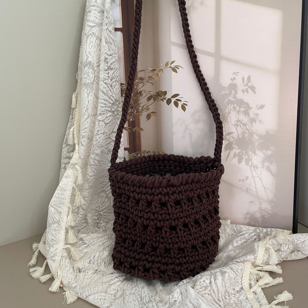 Makramee Håndveske i Boho-stil Skanto
