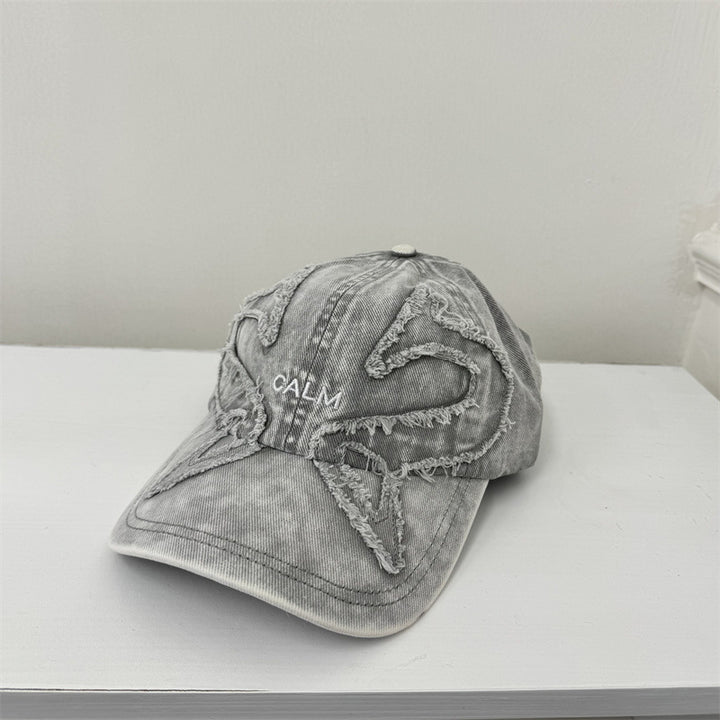 Kvinne's Slitt Grafisk Baseball Caps Skanto