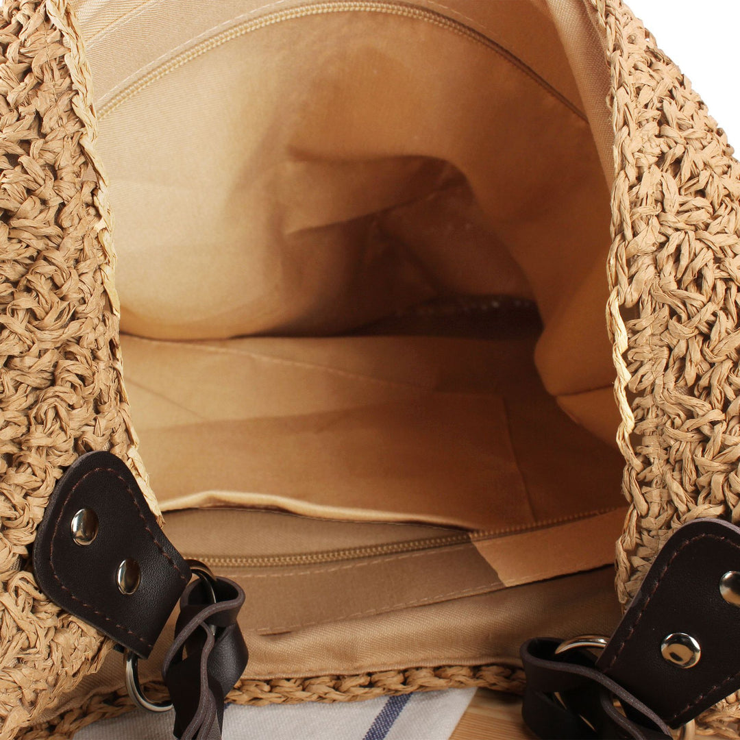 Hobo Bag Made of Natural Material Skanto