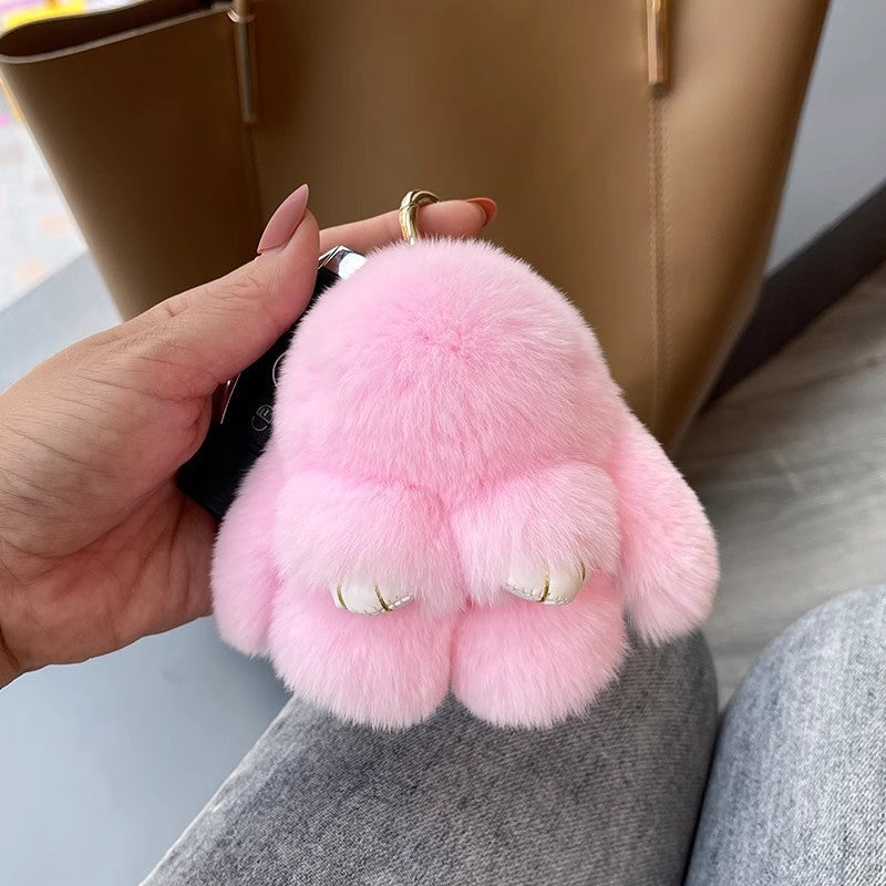 Håndlagde myke Bunny PomPom Charms (Boksedisjon) | Skanto