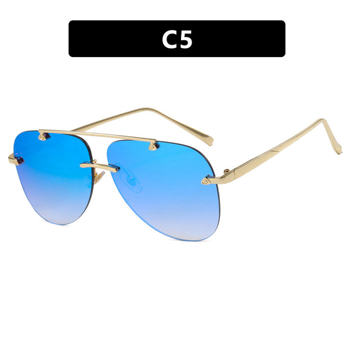 Women's elegant pilot sunglasses with UV protection and reflective lenses Skanto