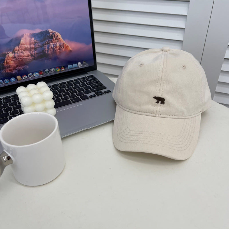 Kvinnens avslappede bomull brodert baseballcap Skanto