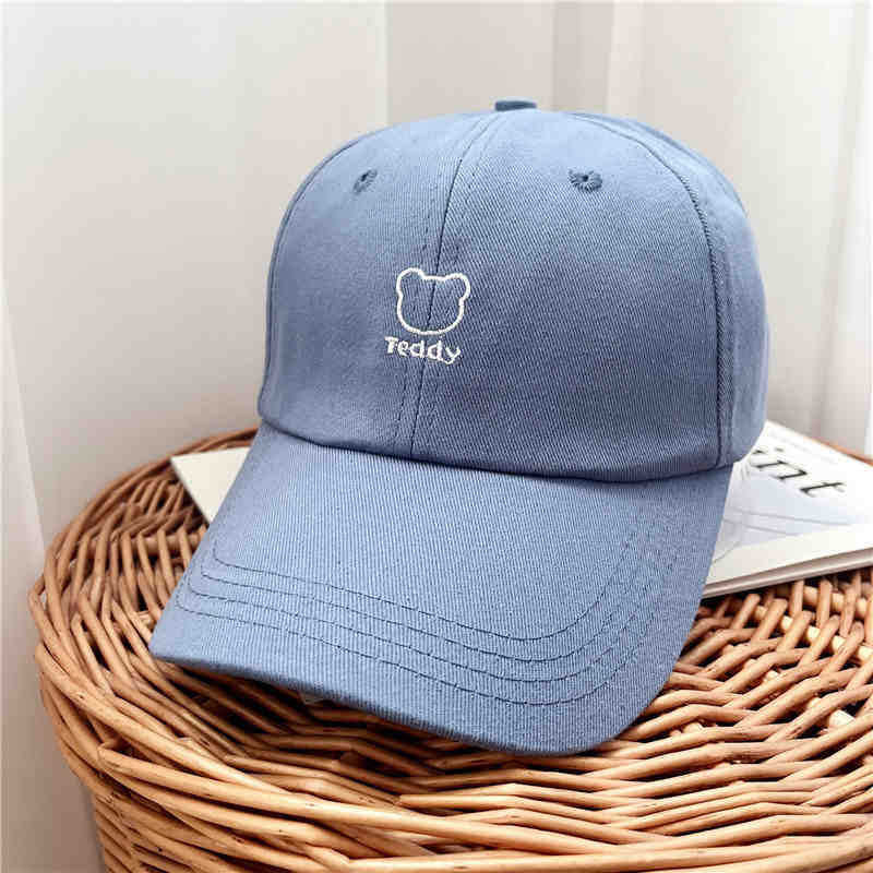 Kvinnenes Lekne Teddy Bear Brodert Baseball Caps Skanto