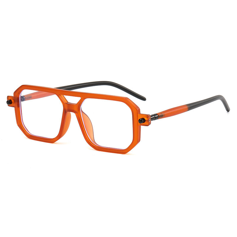 Dame modische Achteck solbrille Skanto