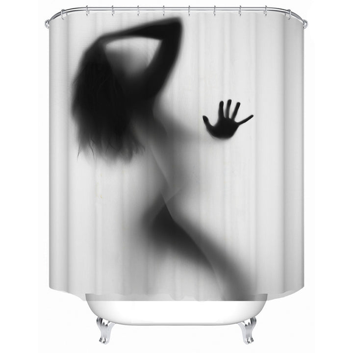 Kunstnerisk Silhouette Dusjforheng Skanto