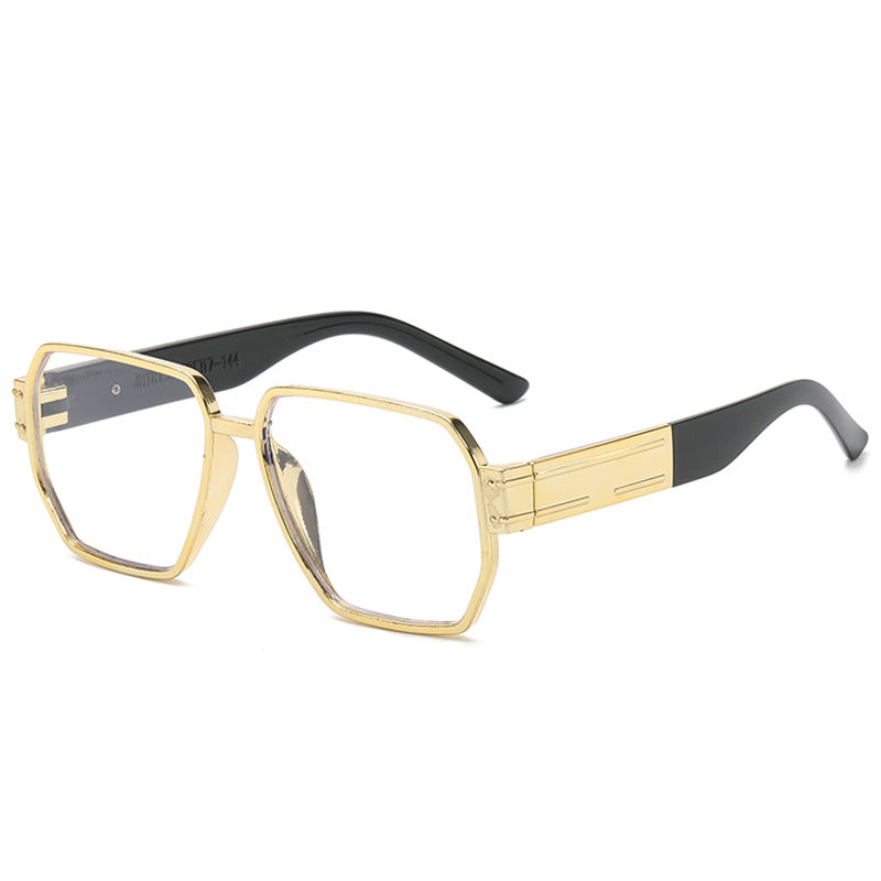 Dame moderne Oversized-solbriller med asymmetrisk ramme Skanto