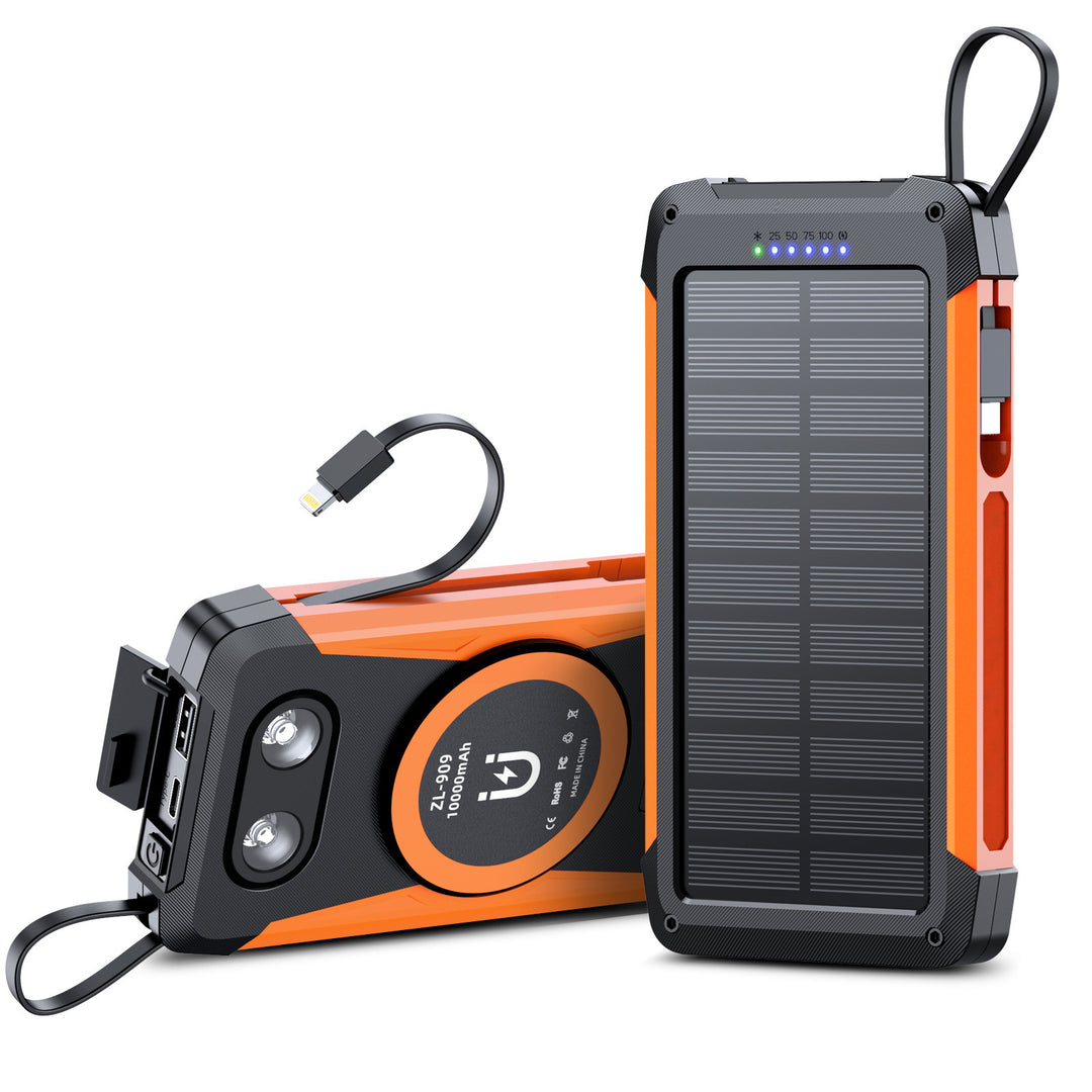 Solar Powerbank med hurtiglading fra Skanto