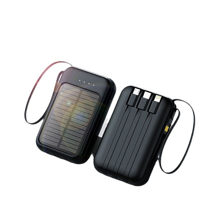 Solcelle Powerbank med flerfunksjonslading Skanto