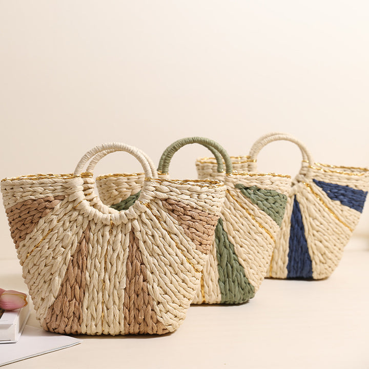 Handmade basket bag in modern design Skanto
