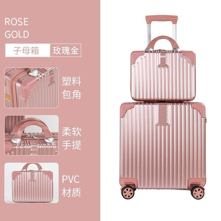 Robust hard shell suitcase in modern design Skanto