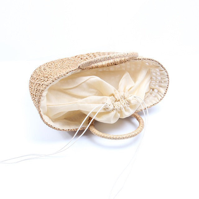Elegant Handmade Basket Bag Skanto