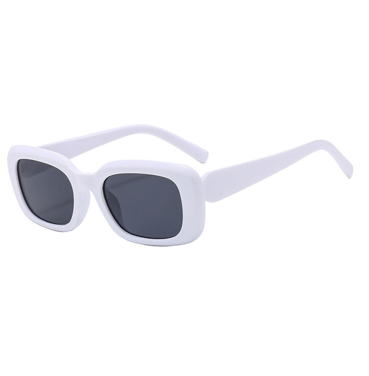 Dame Modis avslappet firkantet solbrille med bred ramme og UV-beskyttelse Skanto