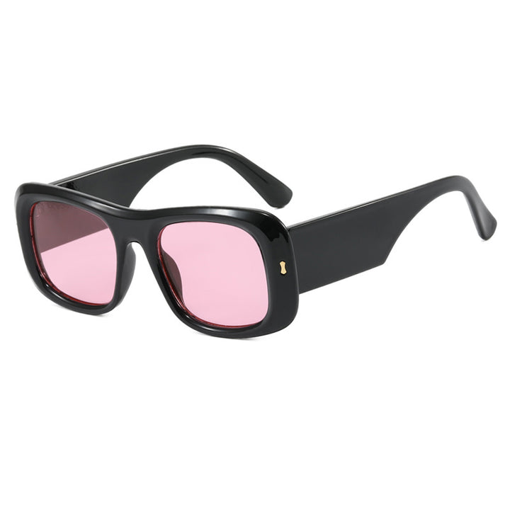 Women's Square Sunglasses with Anti-Reflective Lenses and Modern Frame Construction Skanto