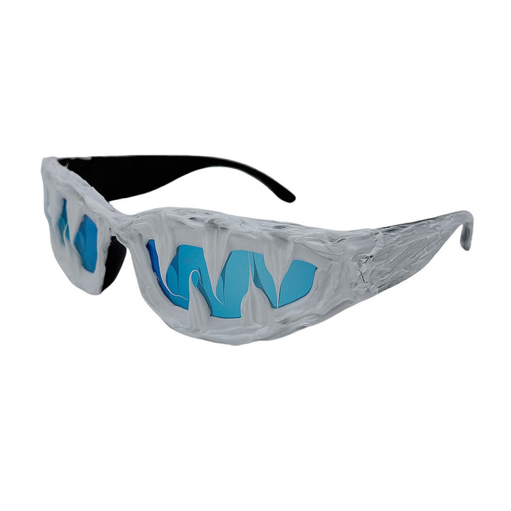 Dame Sporty solbriller med innovativt design Skanto