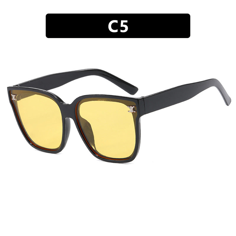 Skanto Women's Fashion Square Sunglasses with High-Quality, Color-Changing Lenses Skanto