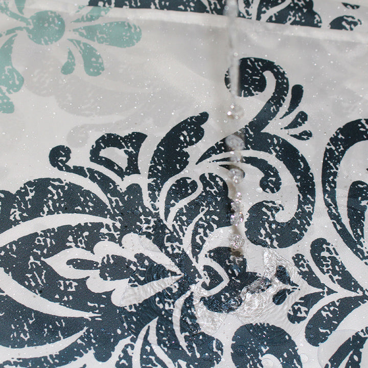 Kvinnelig Elegant Damask Dusjforheng Skanto
