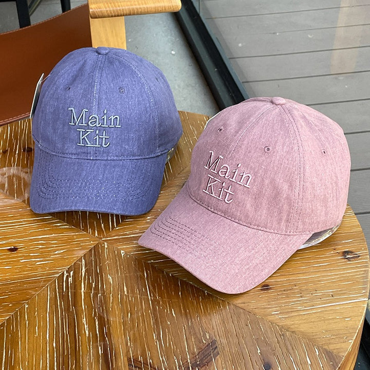 Kvinnens stilige broderte baseball cap Skanto