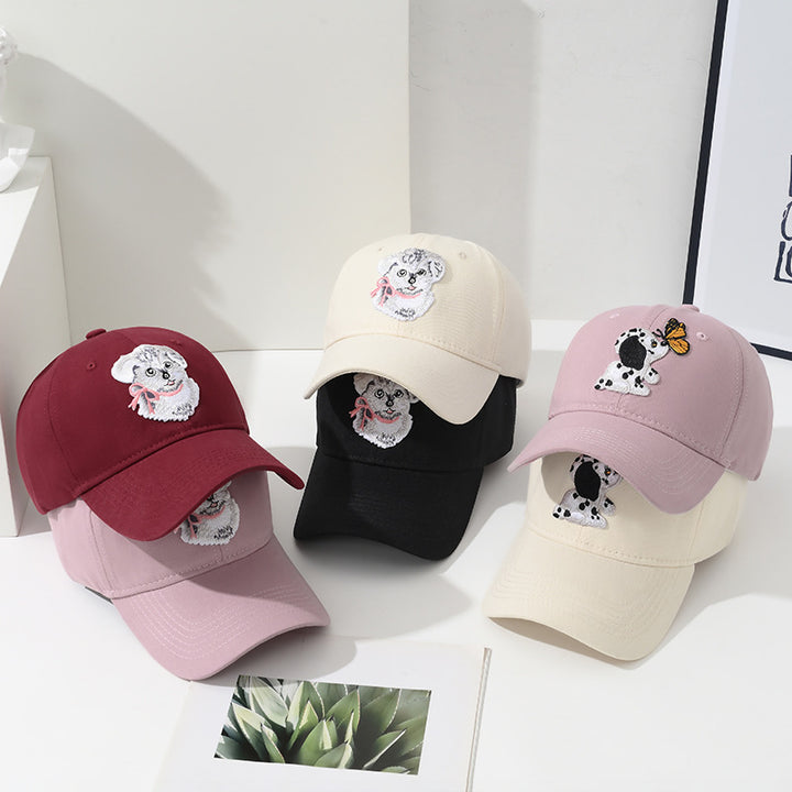 Kvinne Brodert Dyre Patches Baseball Caps Skanto