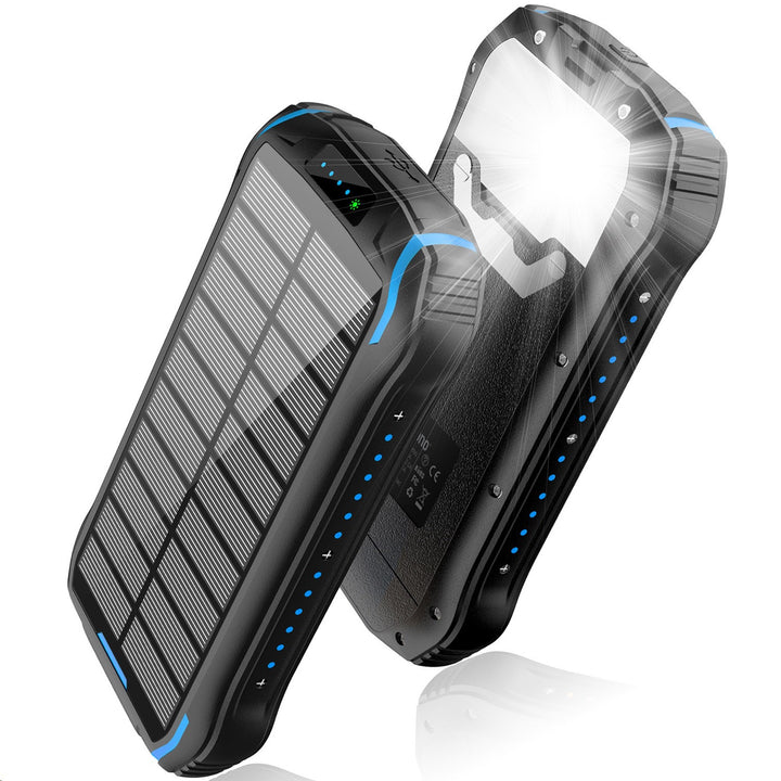Solar Powerbank med vanntett hus og sos-funksjon Skanto