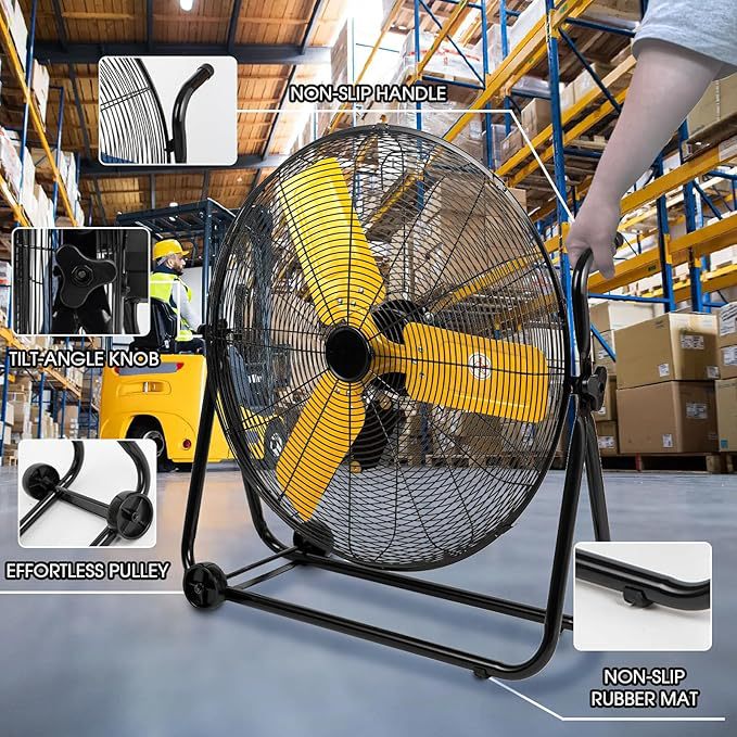Industriell Golvfläkt Skanto