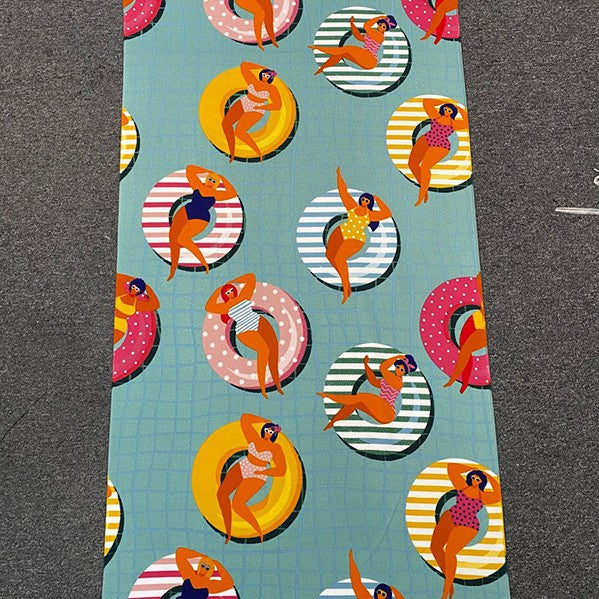 Strandhåndkle med tropisk flamingo-design Skanto