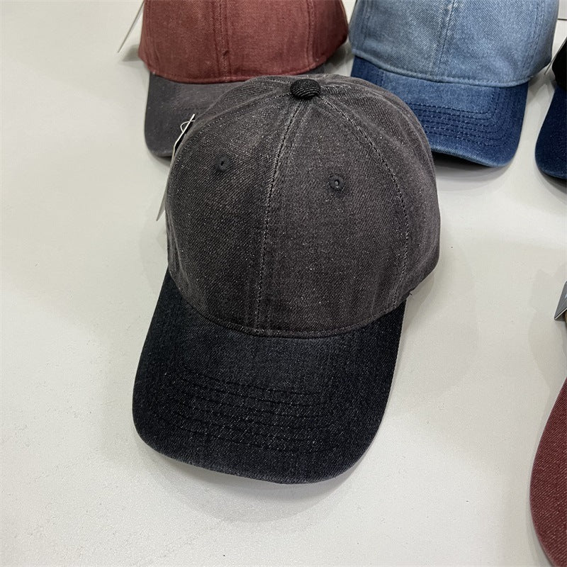 Menns denim-stil justerbar caps Skanto