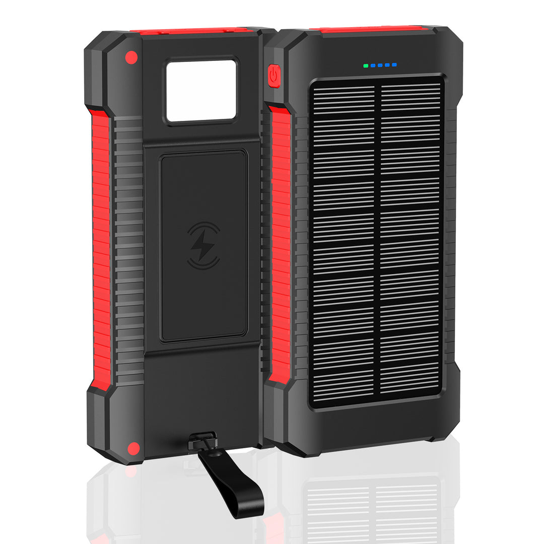 Solar-Powerbank med hurtigoppladning Skanto