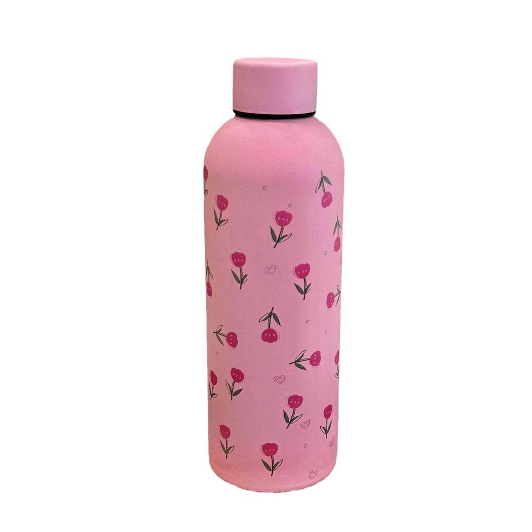 Damen Isoliertrinkflasche mit elegantem Blumendesign Skanto