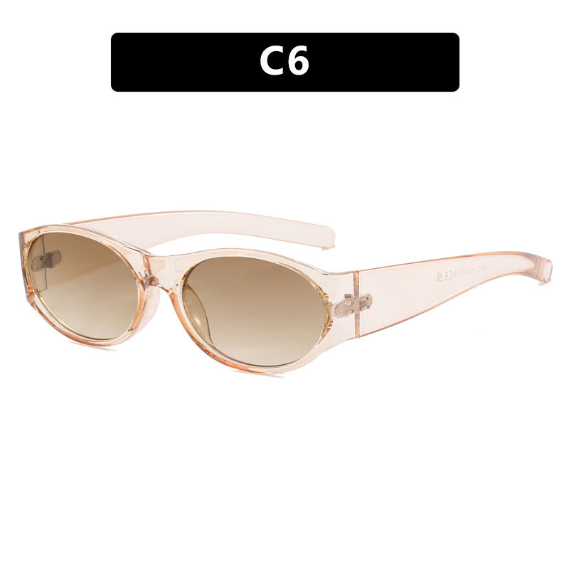 Women's fashion sunglasses with elegant, oval design and UV protection Skanto