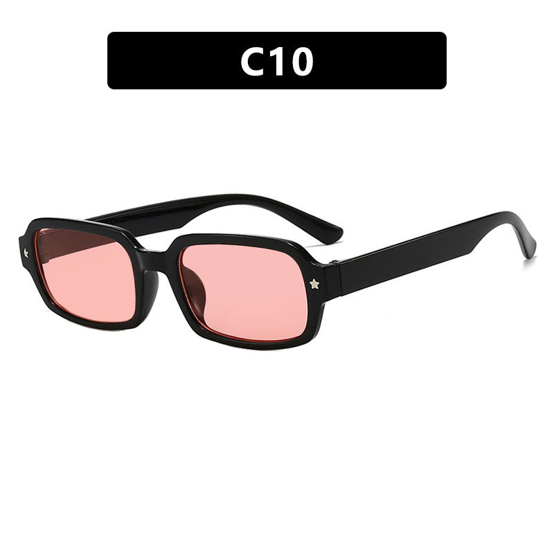 Women's Fashionable Rectangular Sunglasses with Outstanding Design and Protective UV Filter Skanto